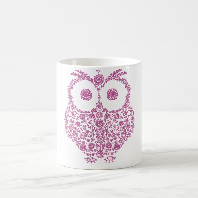 CANECA DE CAFÉ PRESENTE BONITO DOS AMANTES DA CORUJA (Centro)