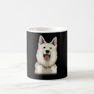 Caneca De Café Presente branco suíço de pastor