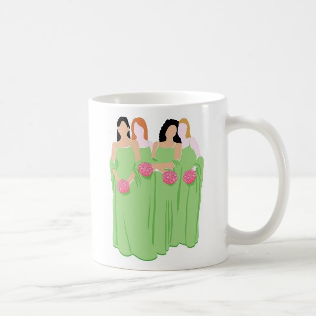 Caneca De Café Presente-Caneca da dama de honra (Direita)