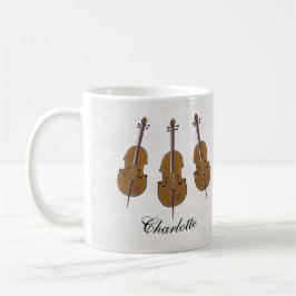 Caneca De Café Presente cello personalizado