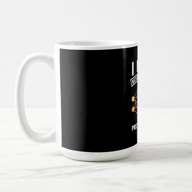 Caneca De Café Presente cientista | I Construir Redes Neurais (Esquerda)