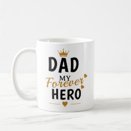 Caneca De Café Presente com Nome Personalizado para o Pai