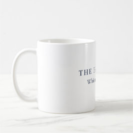 Caneca De Café Presente Costeiro Préppy Personalizado de Hamptons