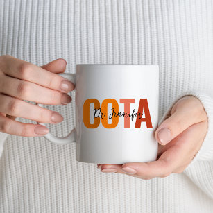 Caneca De Café Presente COTA do Assistente de Terapia Ocupacional