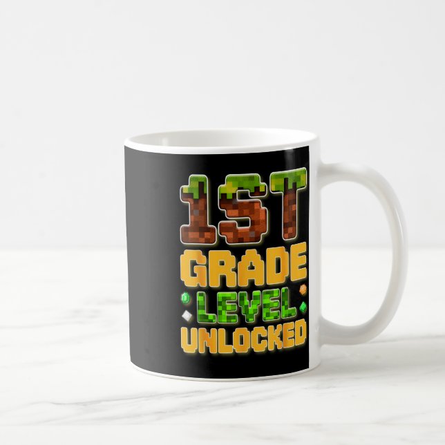 Caneca De Café Presente Da Escola De Jogadores Desbloqueado De Ní (Direita)