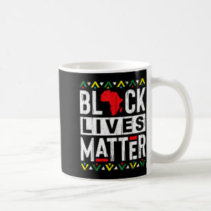 Caneca De Café Presente da História do Mês das Vidas Negras Afric