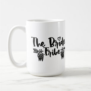 Caneca De Café Presente da Tribo da Noiva Boho Tribal para Damas