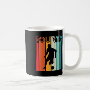 Caneca De Café Presente de 40 Anos de Futebol 40º Aniversário Vin