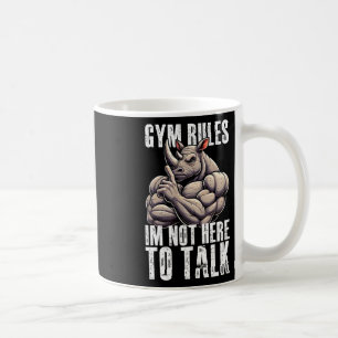 Caneca De Café Presente de Academia para Homens Motivação Treinam