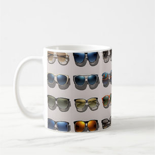 Caneca De Café Presente de acessório de cozinha temático de óculo