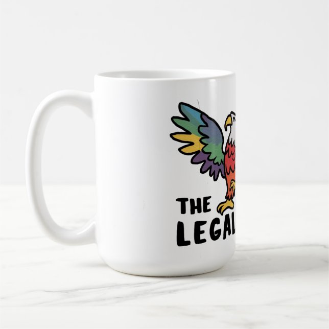 Caneca De Café Presente de advogado brincadeira (Esquerda)