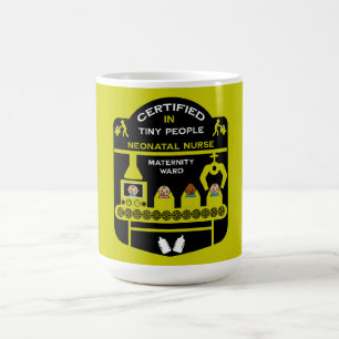 Caneca De Café Presente de Agradecimento e Apoio a Enfermeira Neo