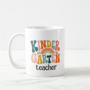 Caneca De Café Presente de Agradecimento para Professor de Jardim