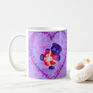 Caneca De Café Presente De Amor - Para Você - Bonito