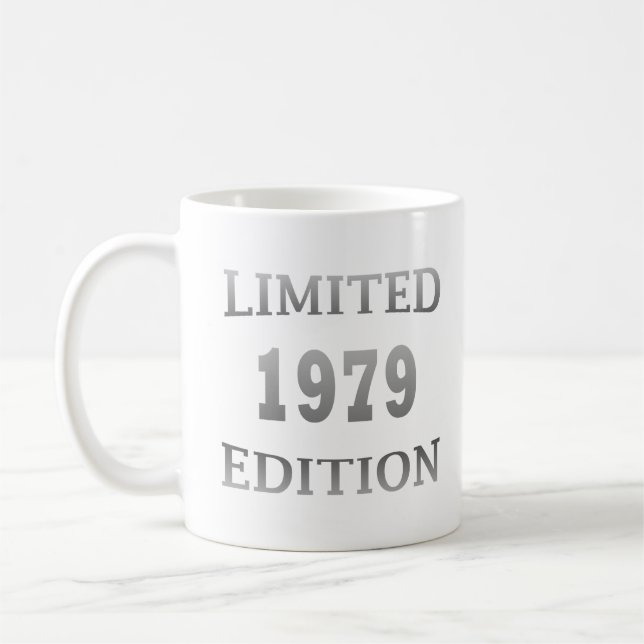Caneca De Café Presente de aniversário de 1979 (Esquerda)