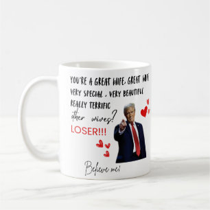 Caneca De Café Presente de aniversário de casamento para esposa\N