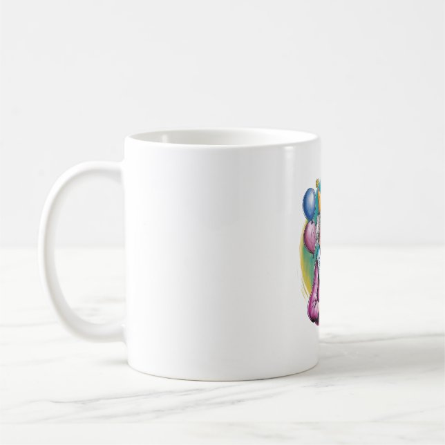 Caneca De Café Presente de aniversário engraçado da Nana (Esquerda)
