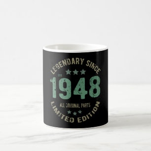 Caneca De Café Presente de Aniversário Lenda Vintage Original Des
