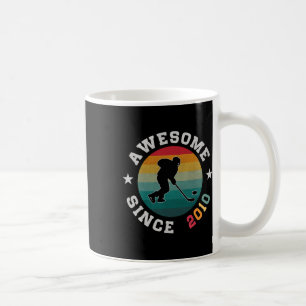 Caneca De Café Presente de Aniversário para Amante de Hóquei 15 A