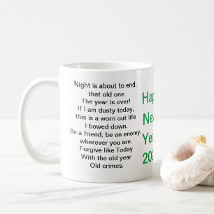Caneca De Café Presente de ano novo 2025