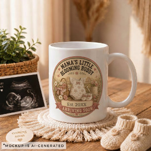 Caneca De Café Presente de Anúncio de Gravidez para Mãe que Gosta