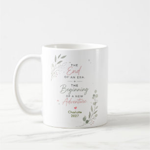 Caneca De Café Presente de Aposentadoria Inspirador Personalizado