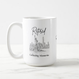 Caneca De Café Presente de Aposentadoria para Viajantes