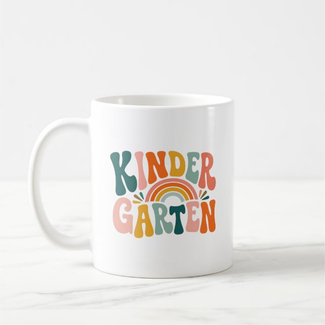 Caneca De Café Presente de Apreciação de Jardim de Infância (Esquerda)
