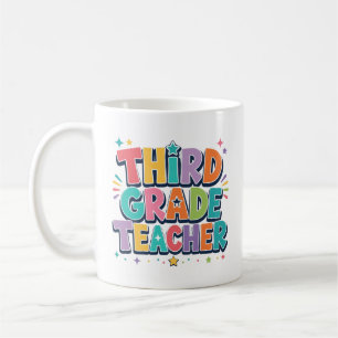 Caneca De Café Presente de Apreciação para Professor do Terceiro 
