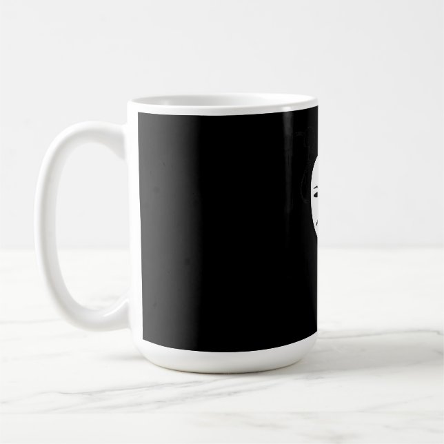 Caneca De Café Presente de Ator de Máscaras de Tragédia de Comédi (Esquerda)