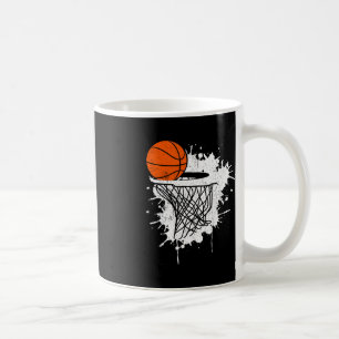 Caneca De Café Presente De Basquete Para Jogadores De Treinador M