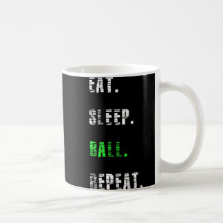 Caneca De Café Presente de basquete para repetir a bola de sono