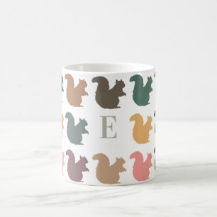 Caneca De Café Presente de Bebedouro de Esquilo com Nome Personal