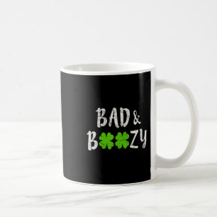 Caneca De Café Presente de Bebendo de São Patrick Day Mau e diver