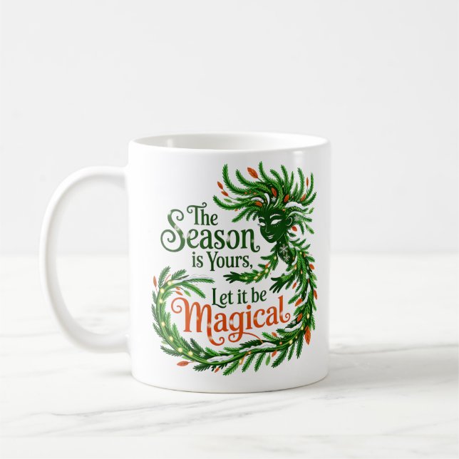 Caneca De Café Presente de Bebidas de Natal Confortáveis Rainha d (Esquerda)