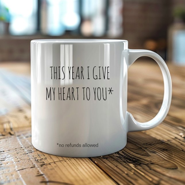 Caneca De Café Presente De bobo Cheesy Mug Para Dia de os namorad (Criador carregado)