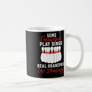 Caneca De Café Presente De Boliche Engraçado Para Avô Ou Pai