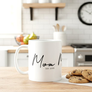 Caneca De Café Presente de Café para Mãe Estabelecida