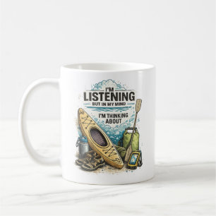 Caneca De Café Presente de Caiaque para Novo Pai Amante de Caiaqu