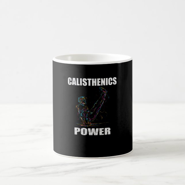 Caneca De Café Presente de Calisthenics (Centro)