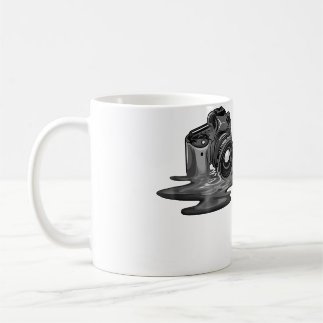Caneca De Café Presente de câmera engraçado para homens e mulhere (Esquerda)