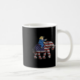 Caneca De Café Presente de Camisa dos Republicanos Elefantes Ance