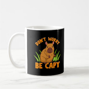 Caneca De Café Presente de Capivara Fofa Engraçado Dono Amante de