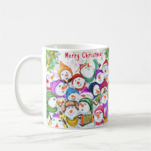Caneca De Café Presente de Celebração Feliz de Natal Feliz