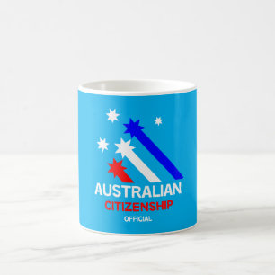 Caneca De Café Presente de cidadania australiana Cidadania Auss