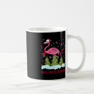 Caneca De Café presente de consciência de cancer de sangue flamin