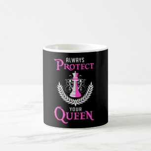Caneca De Café Presente de Conselho do Xadrez Conselho Queen Ches