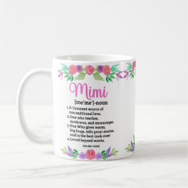Caneca De Café Presente De Definição De Dia de as mães De Flores 