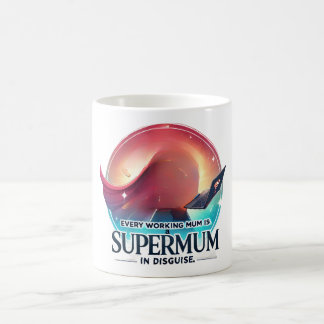 Caneca De Café Presente de Dia das Mães para o escritório Arte de