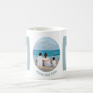 Caneca De Café Presente de Dia das Mães personalizado moderno sim